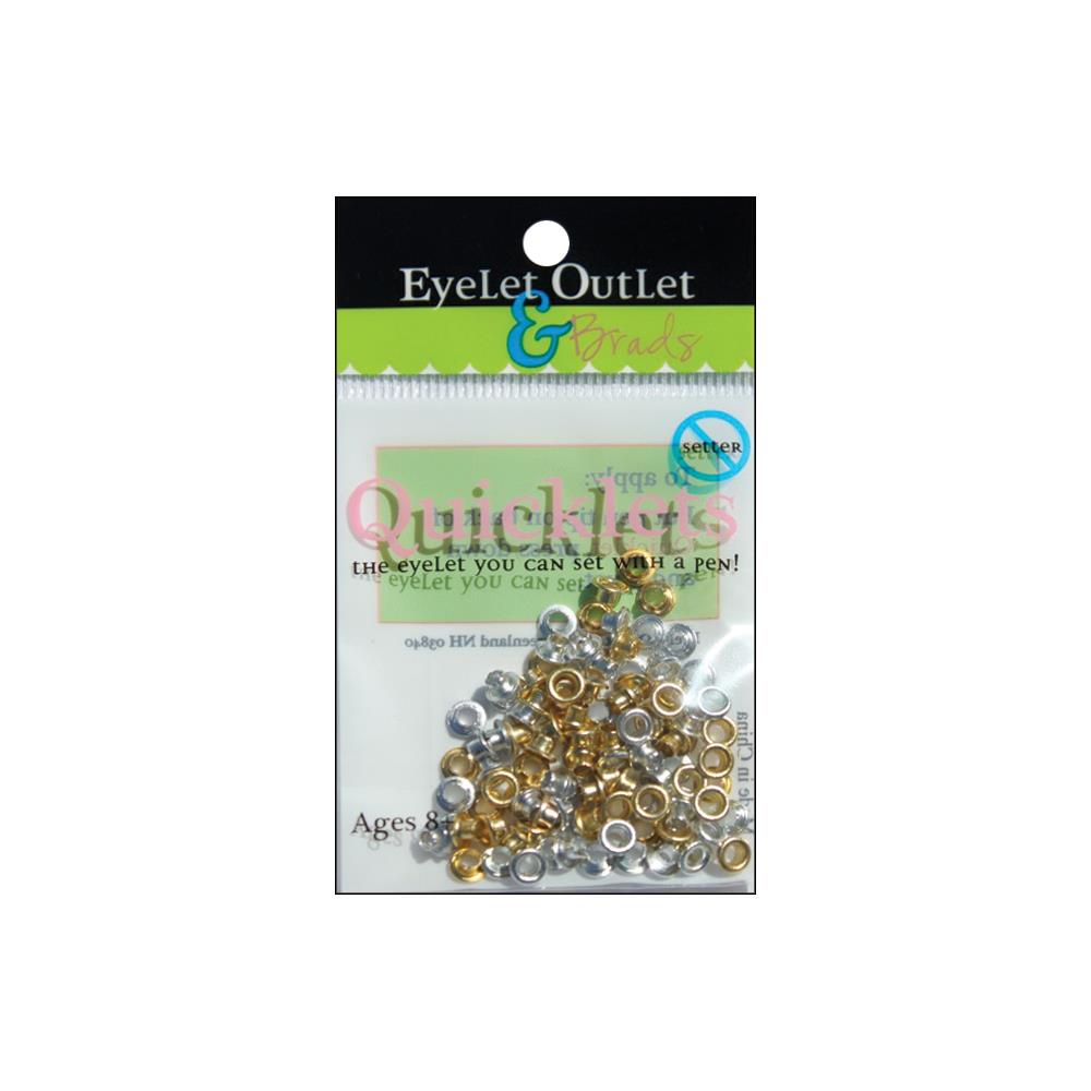 Eyelet Outlet Quicklets Round - Anodized 2
