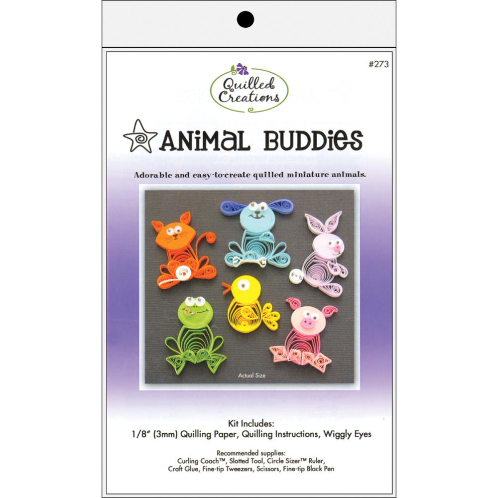 Quilled Creations Quilling Kit - Animal Buddies