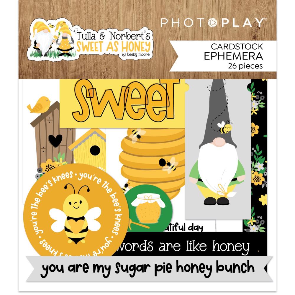 Sweet As Honey Ephemera Cardstock Die-Cuts