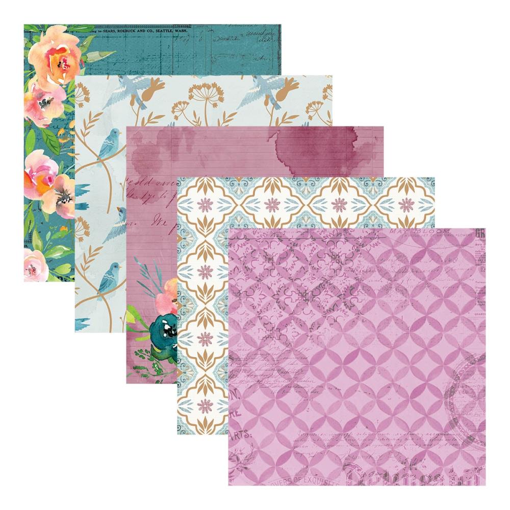 Spellbinders Paper Pad 6X6 - Floral Friendship