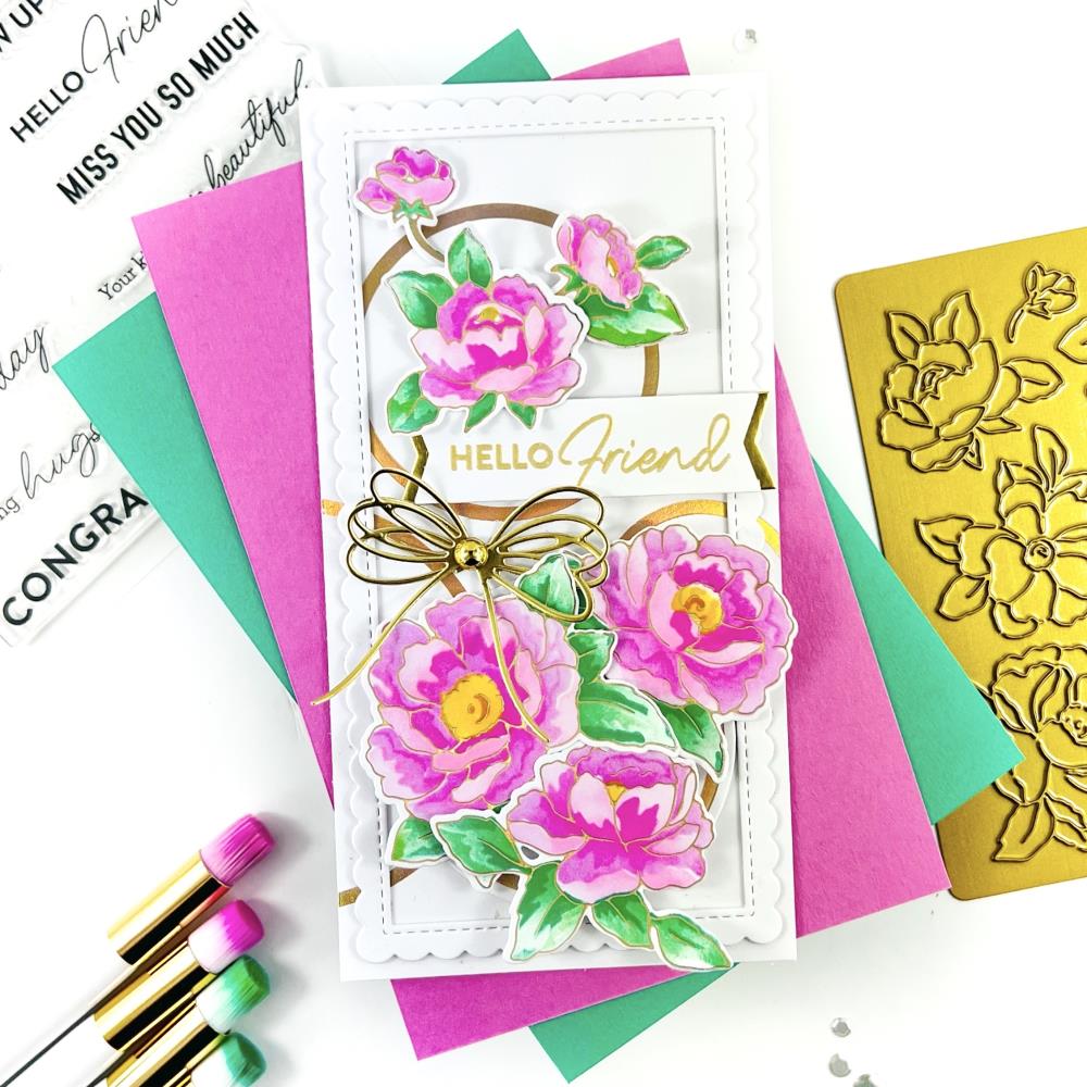 Pinkfresh Studio Clear Stamp Set - Basic Banners: Everyday