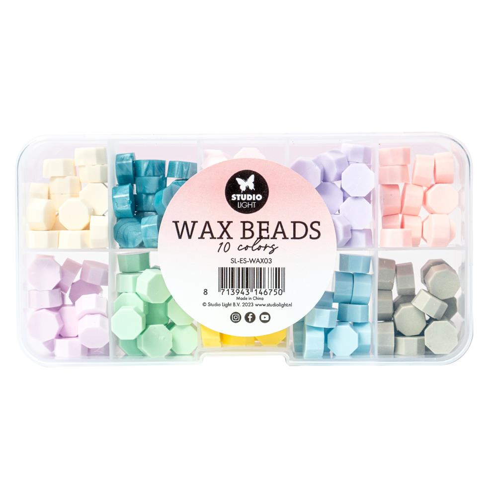 Studio Light Essentials Wax Beads 10 Colors - Nr. 03 Pastels