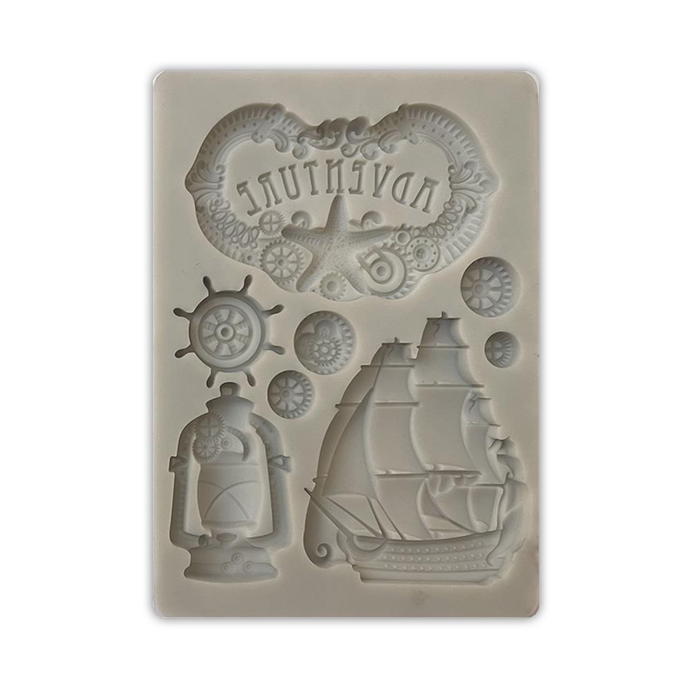 Stamperia Soft Maxi Mould A6 - Songs Of The Sea Adventure