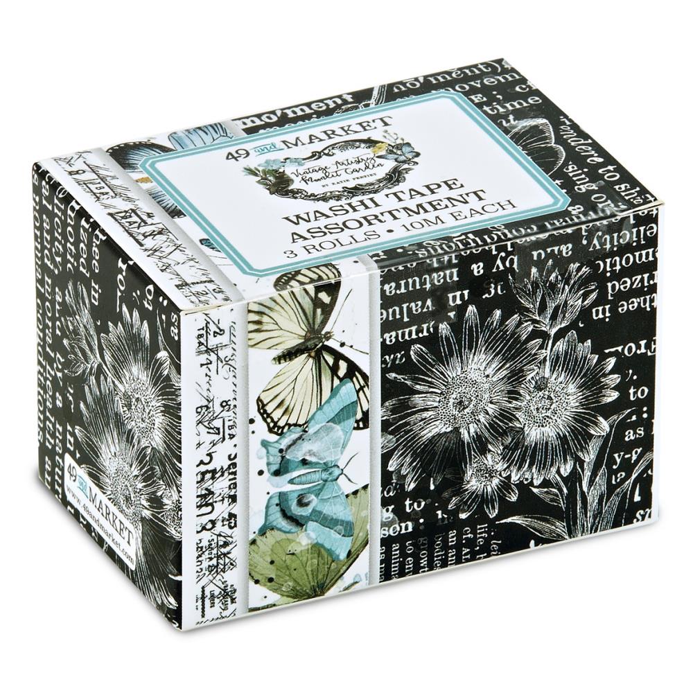 49 And Market Washi Tape Roll - Moonlit Garden