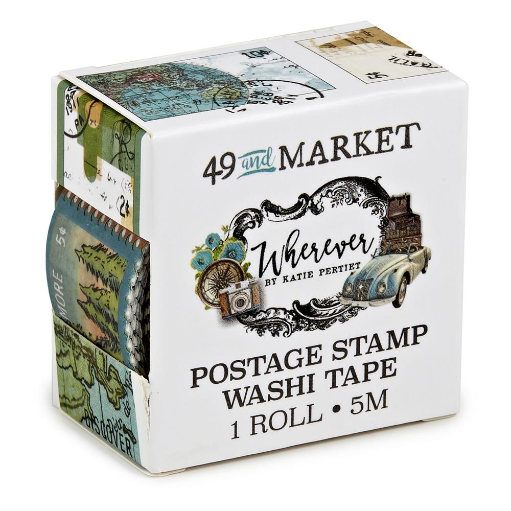 49 And Market Washi Tape Roll - Postage Wherever