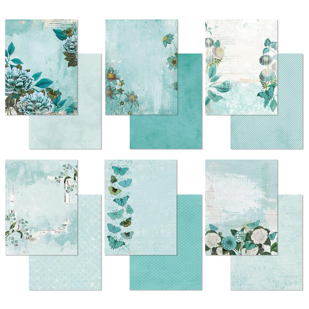 49 & Market Mini Collection Pack 6x8 - Color Swatch: Teal