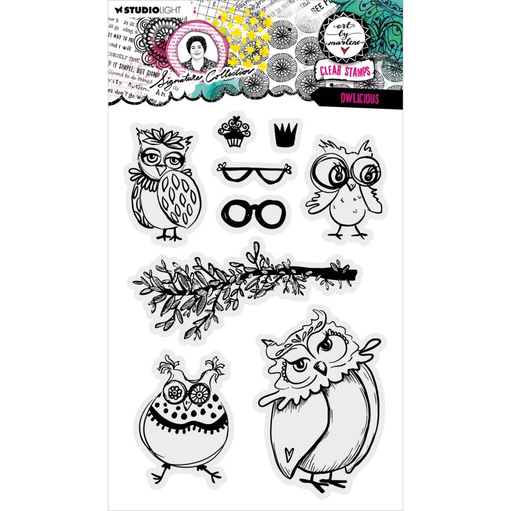 Art By Marlene Signature Collection Clear Stamps - Nr. 637 Owlicious