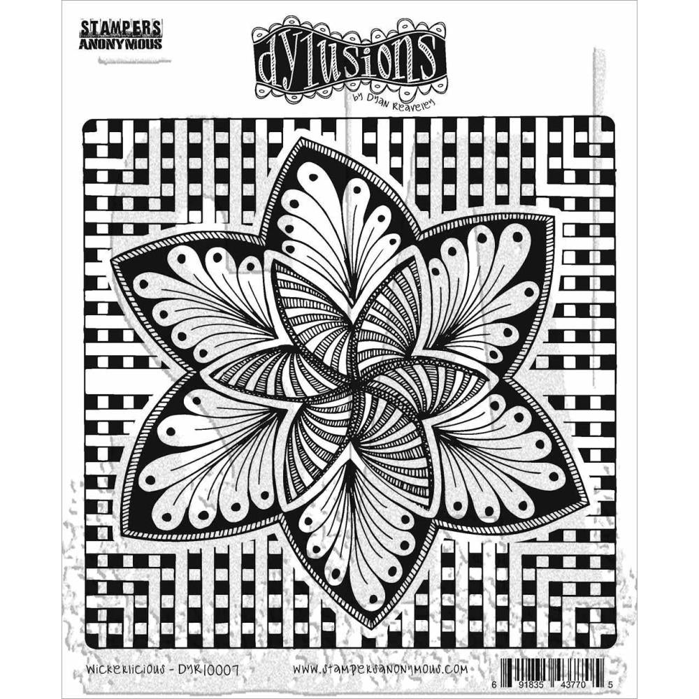 Dyan Reaveleys Dylusions Cling Stamp Collections - Wickerlicious