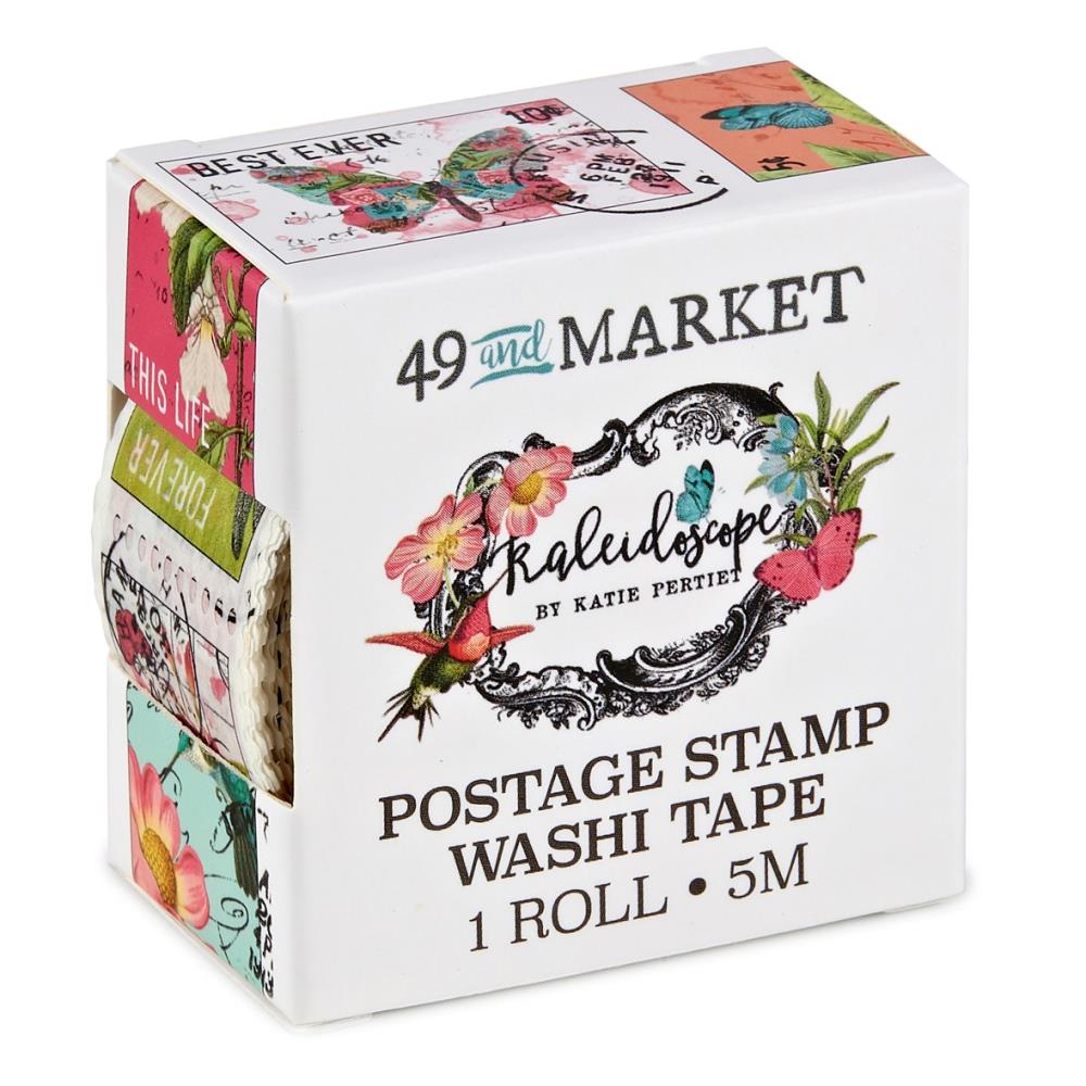 49 And Market Washi Tape Roll - Postage Kaleidoscope