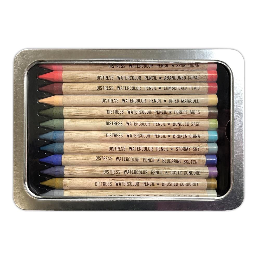 Tim Holtz Distress Watercolor Pencils - Set 6