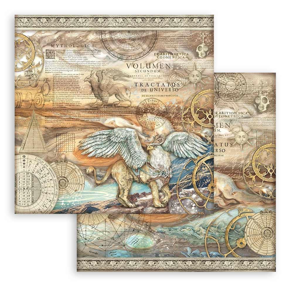 Stamperia Double-Sided Paper Pad 12x12 - Sir Vagabond In Fantasy World
