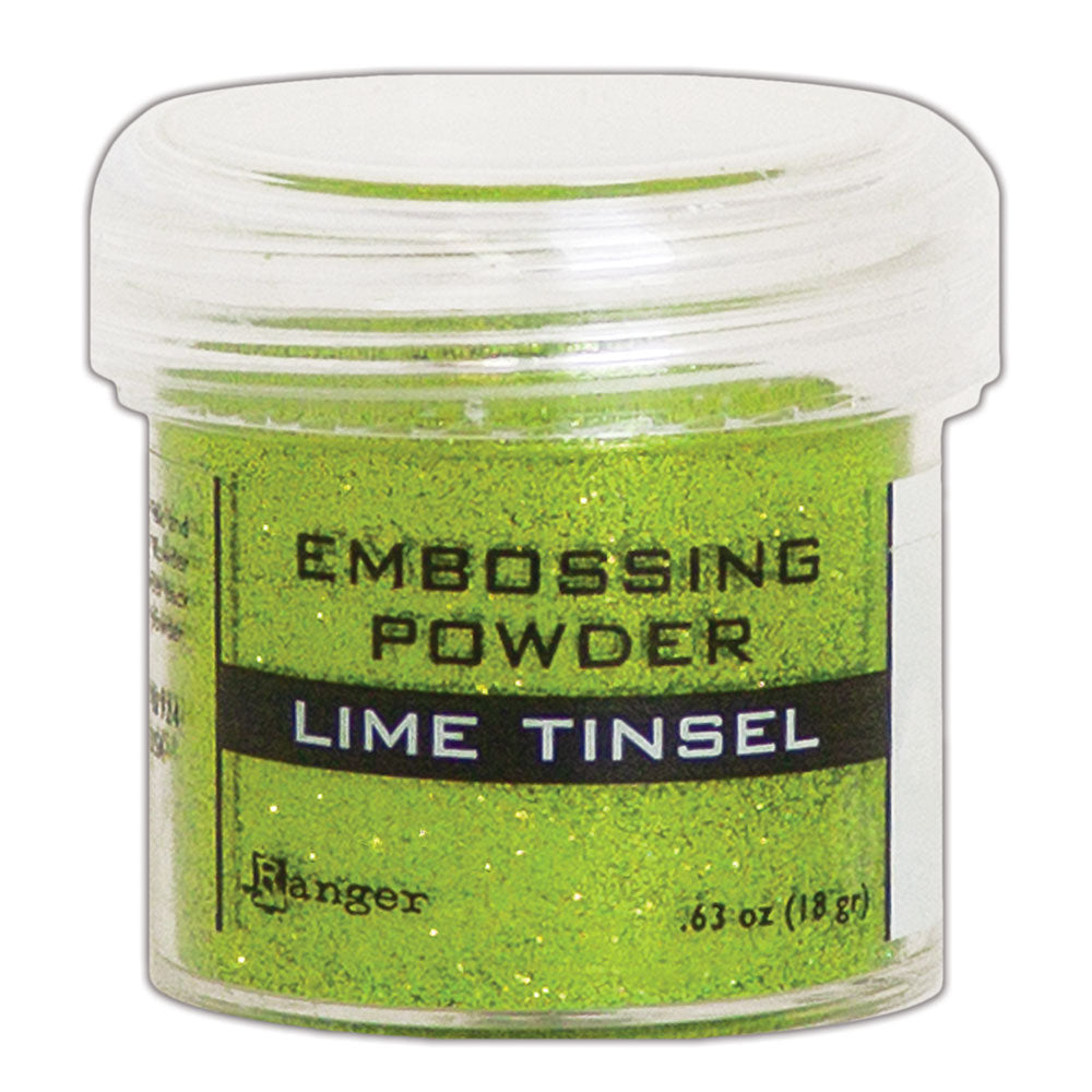 Embossing Powder - Lime Tinsel