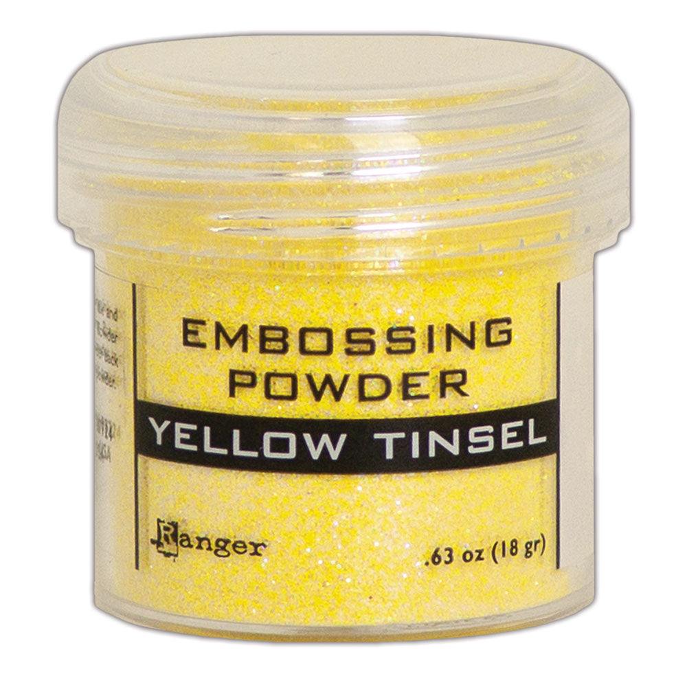 Embossing Powder - Yellow Tinsel