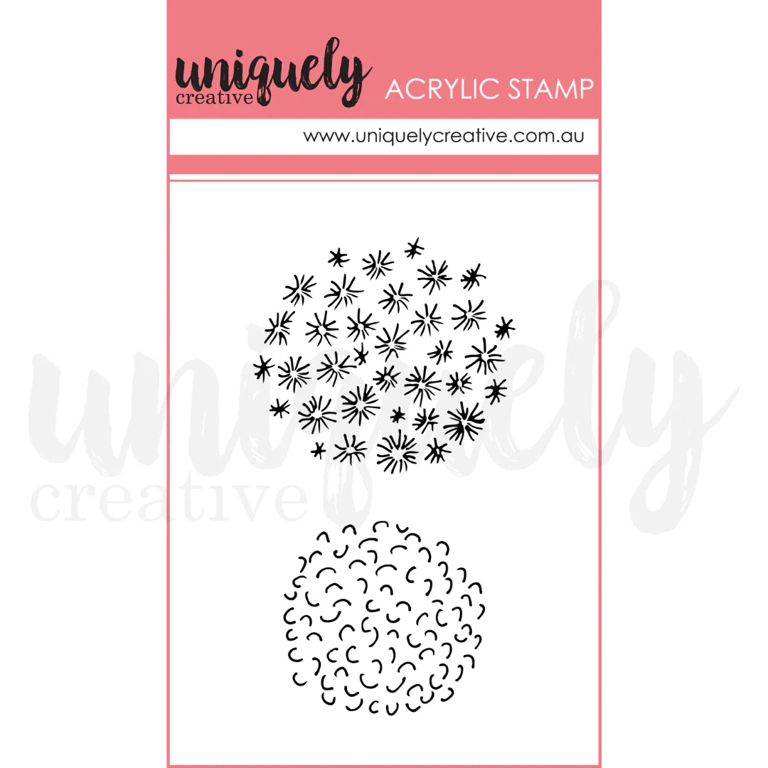 Uniquely Creative - Acrylic Mini Mark Making Stamp - Print Perfection