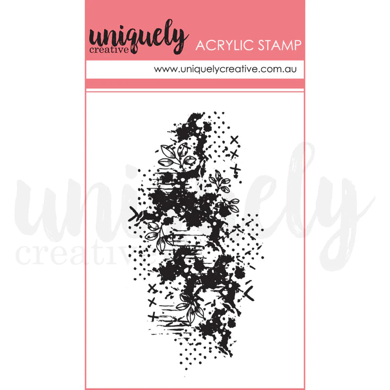 Uniquely Creative - Acrylic Mini Mark Making Stamp - Bohemian