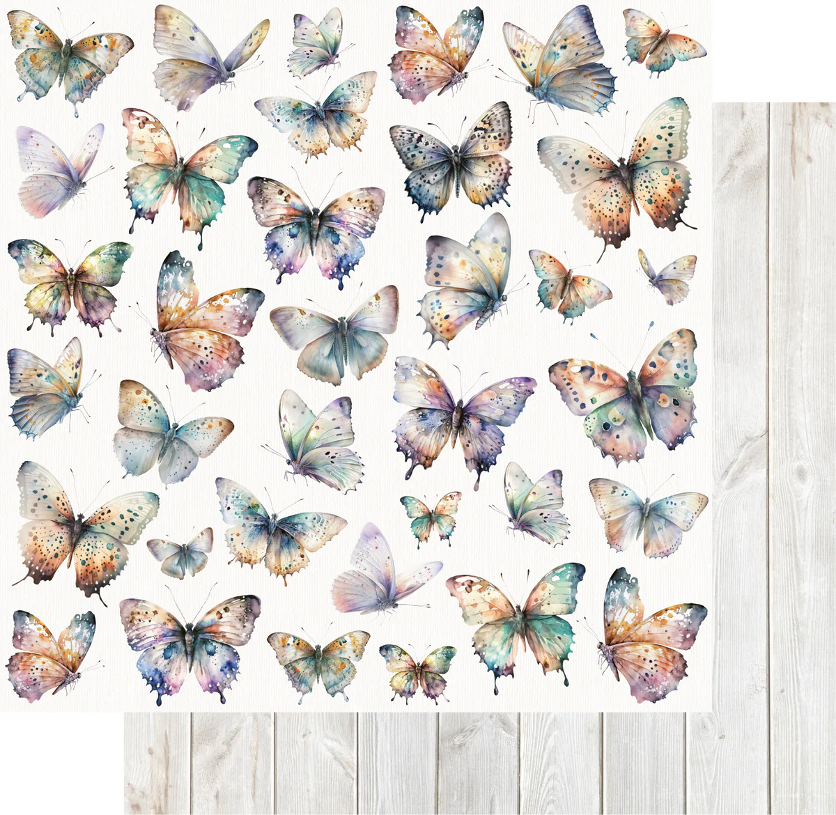 Uniquely Creative - Blossom & Bloom Collection - Wings of Whimsy Paper