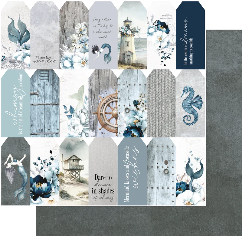 Uniquely Creative - Collection Shades of Whimsy - Nautical Dreamscape Paper