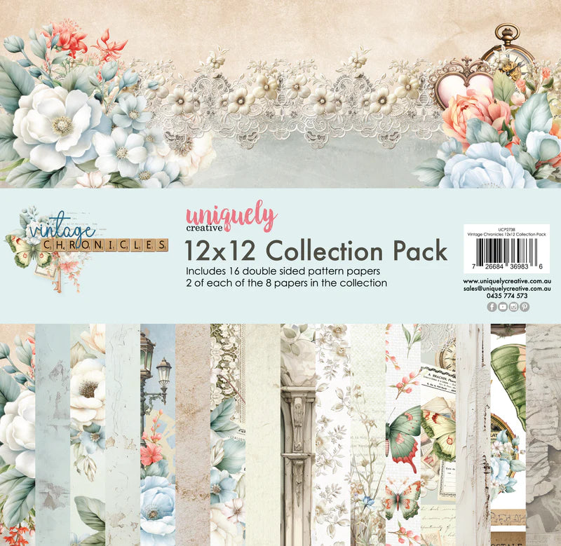 Uniquely Creative - 12x12 Collection Pack - Vintage Chronicles