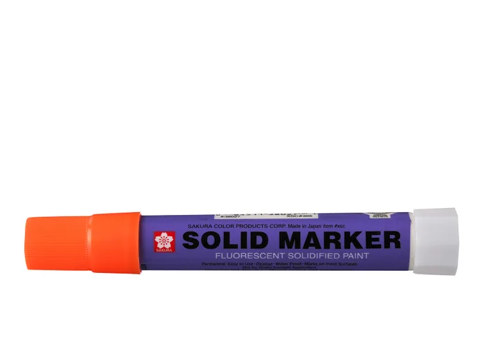 Sakura Solid Marker - Fluro Orange