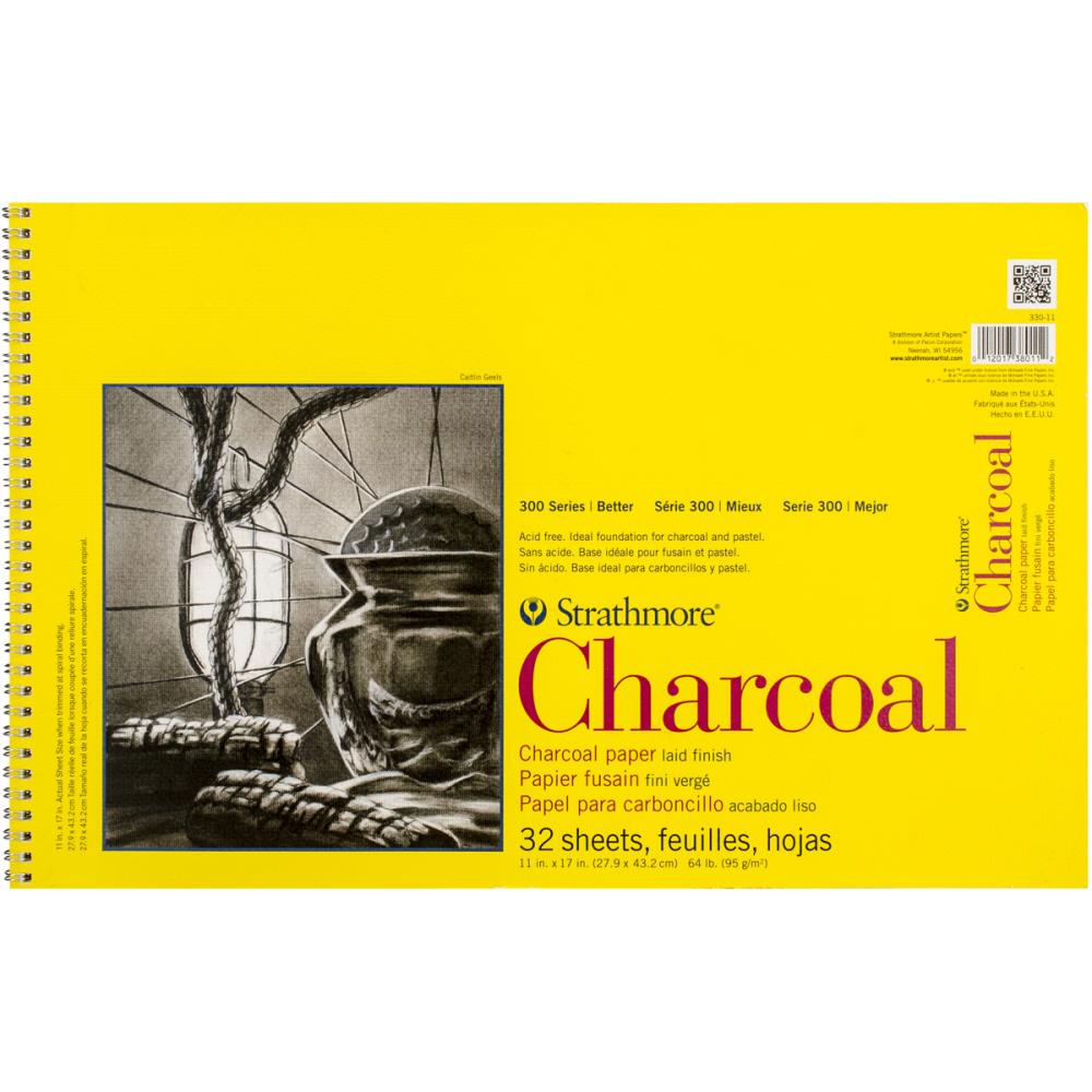 Strathmore Charcoal Spiral Paper Pad 11X17