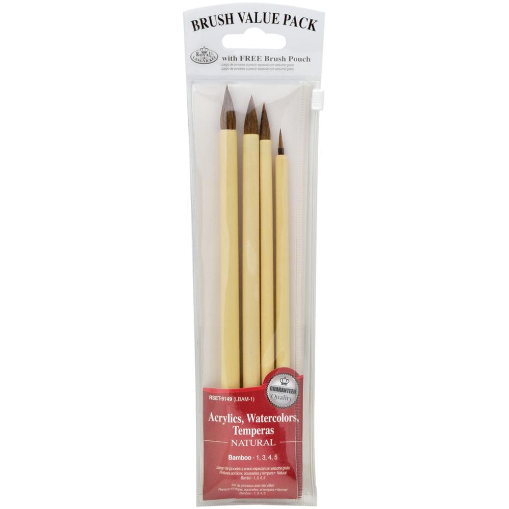 Value Pack Brush Sets - Bamboo Brown Hair