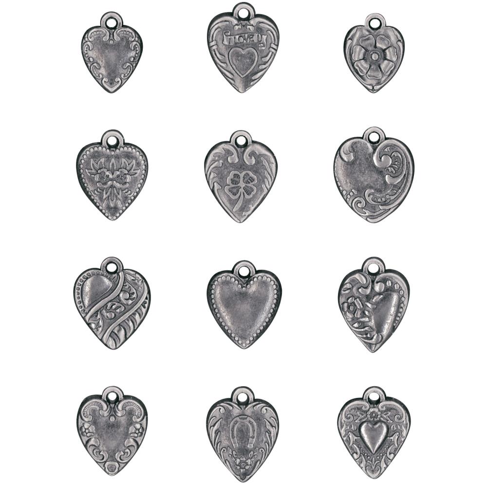 Idea-Ology Metal Adornments Hearts