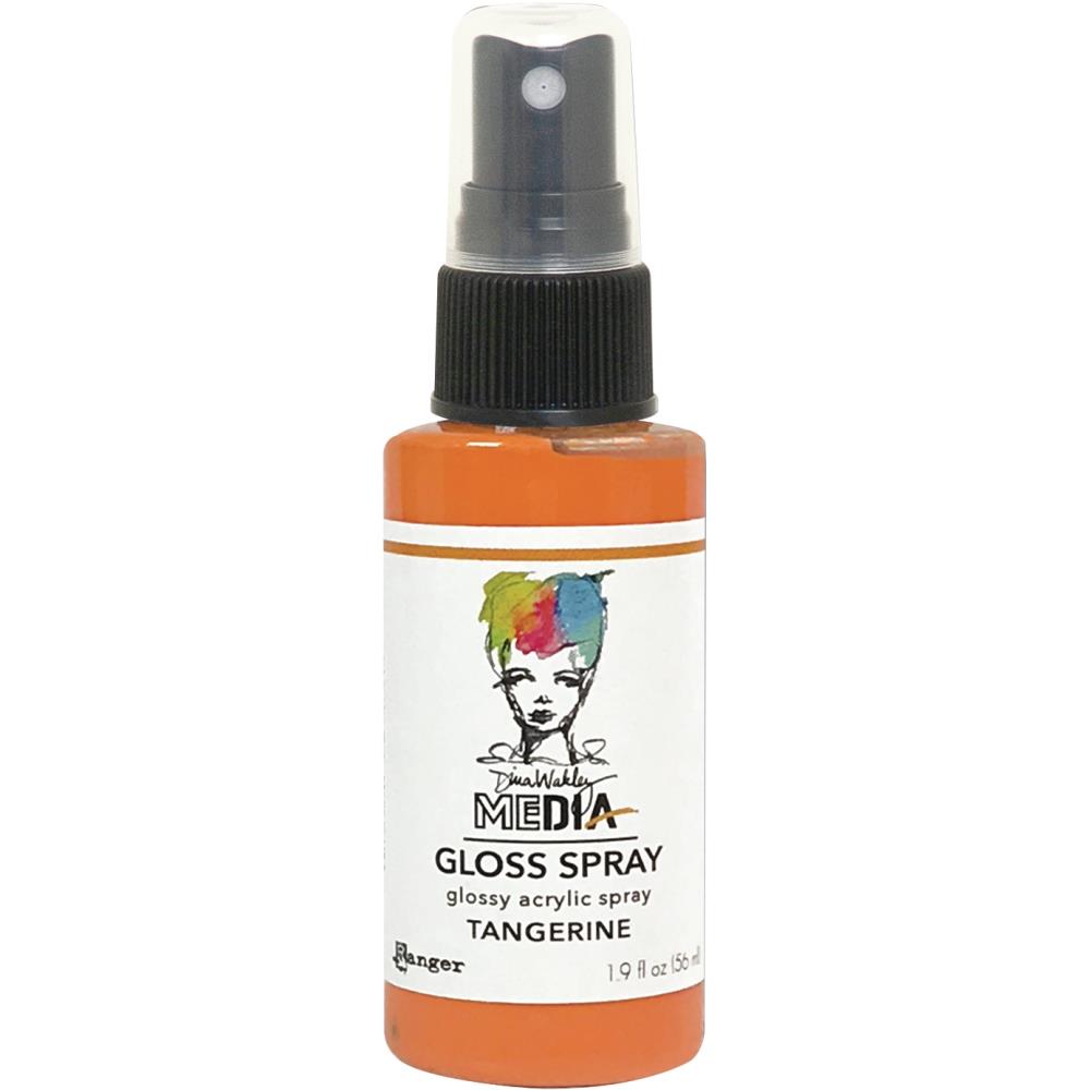 Dina Wakley Media Gloss Sprays - Tangerine