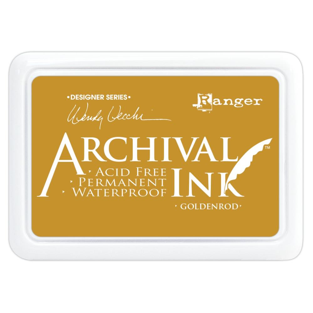 Ranger Archival Ink Pad - Goldenrod