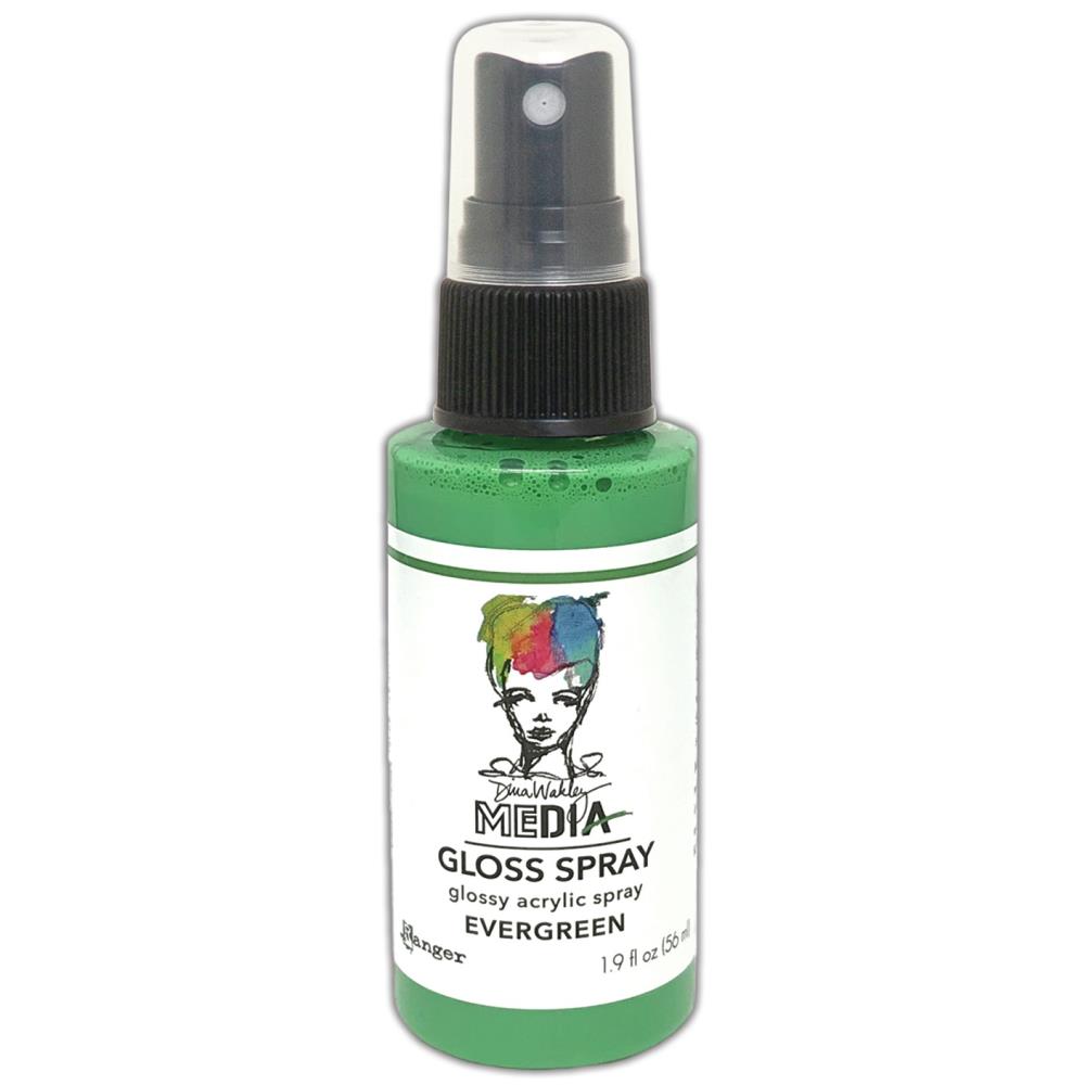 Dina Wakley Media Gloss Sprays - Evergreen