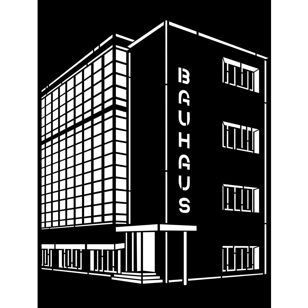 Stamperia - Bauhaus Stencil - Palace
