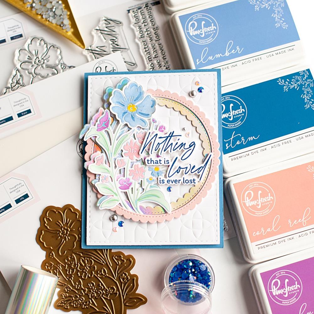 Pinkfresh Studio Hot Foil Plate - With Sympathy