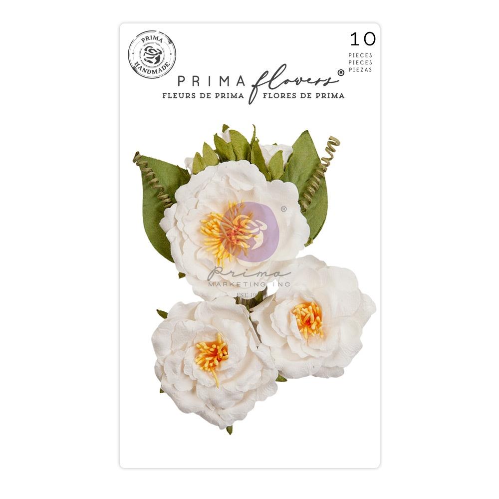 Prima Marketing Mulberry Paper Flowers - Full Bloom - Spring Abstract