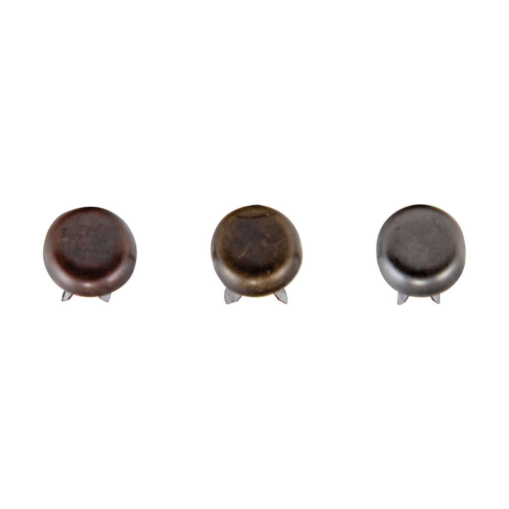 Idea-Ology Metal Large Fasteners - Antique Silver, Copper & Brass