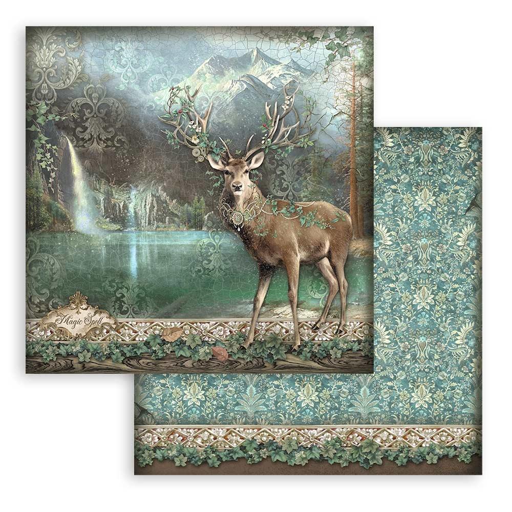 Stamperia Double-Sided Paper Pad 12x12 - Magic Forest