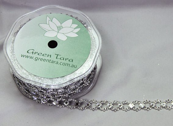 10mm Silver Trim - Crafty Divas
