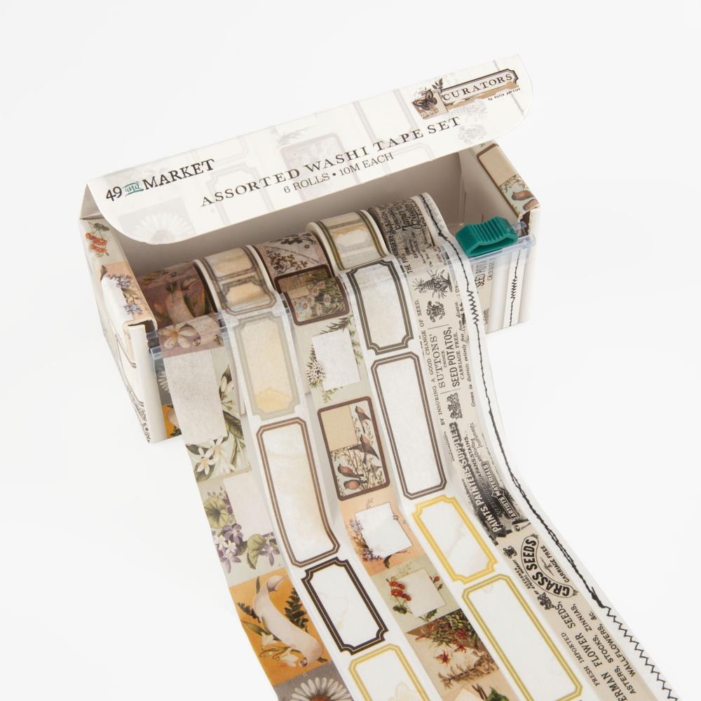 49 And Market Curators Washi Tape Rolls - Assortment - Crafty Divas