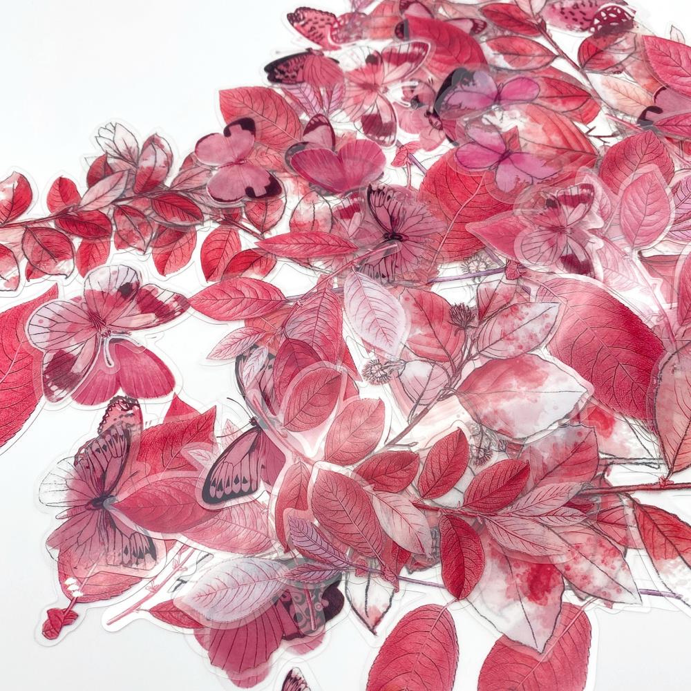 49 & Market - Color Swatch: Blossom Acetate Leaves - Crafty Divas