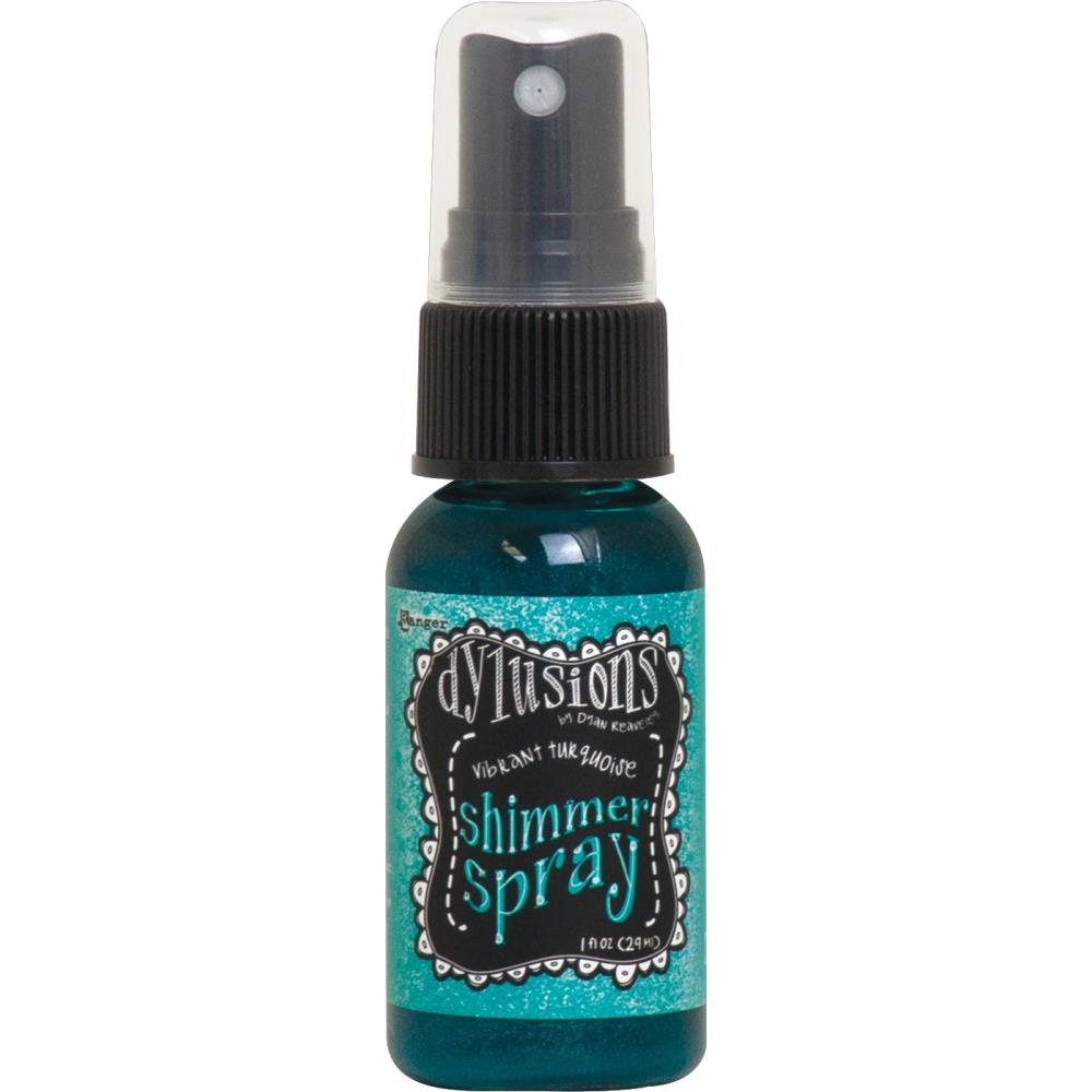 Dylusions Shimmer Sprays - Vibrant Turquoise
