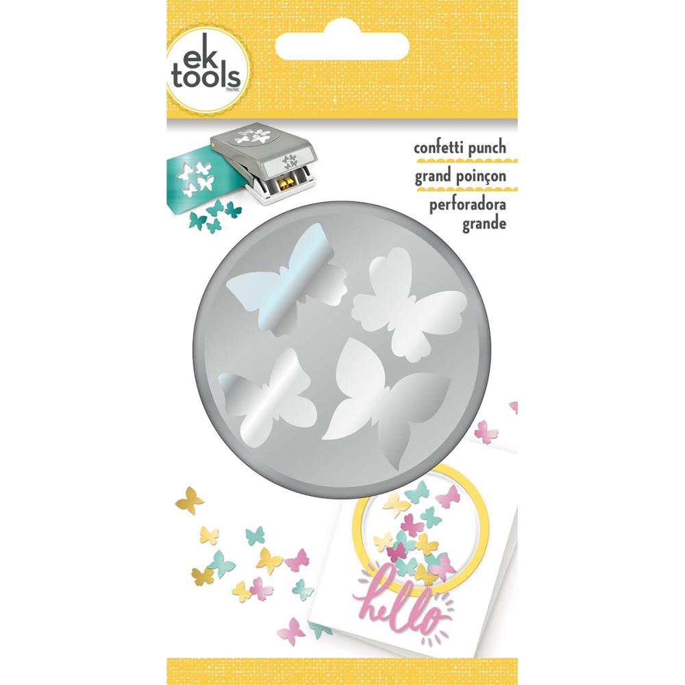 EK Tools -  Layering Punch - Confetti Butterfly