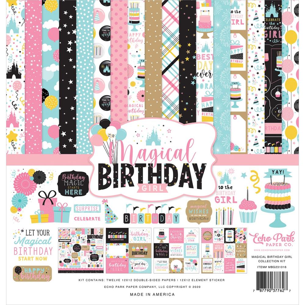 Echo Park Collection Kit 12x12 - Magical Birthday Girl