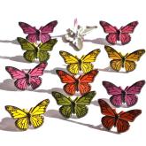 Eyelet Outlet Shape Brads - Butterflies