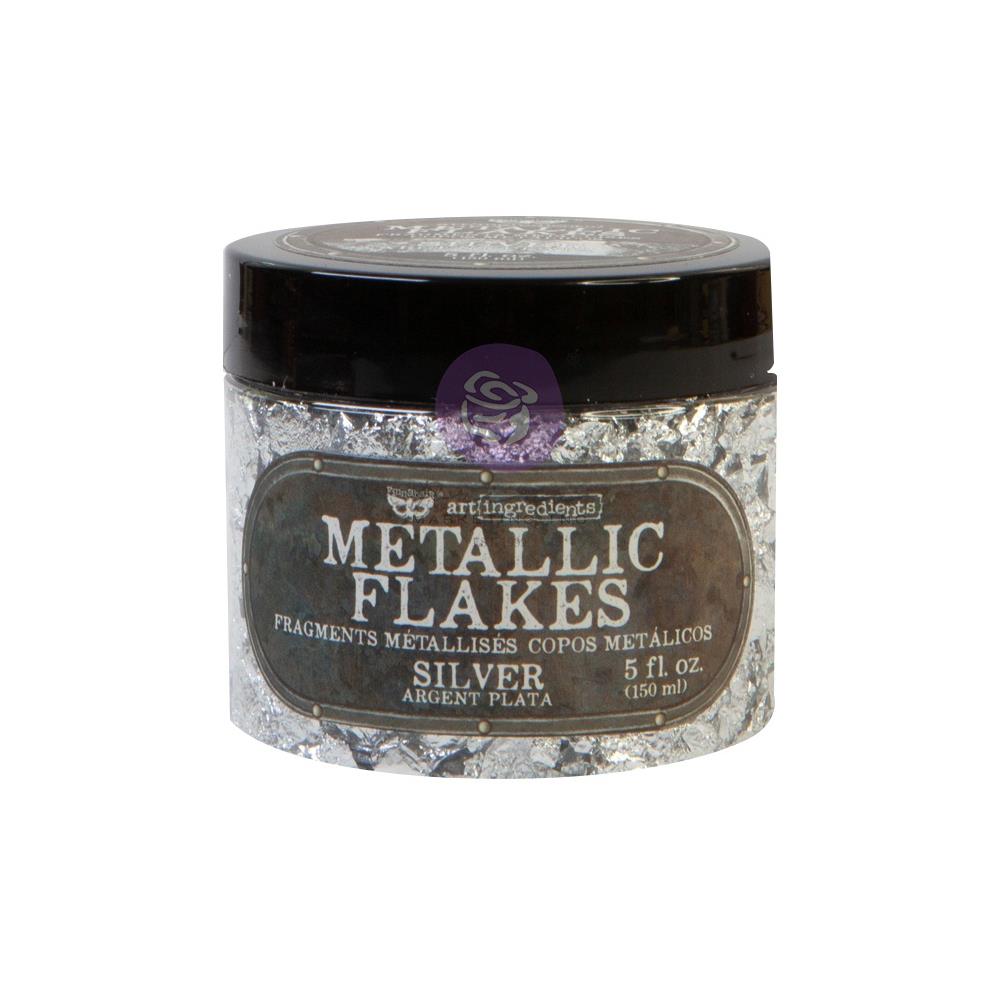Finnabair Art Ingredients Metal Flakes - Silver
