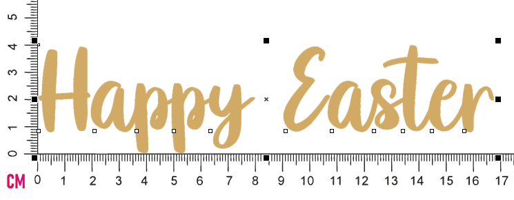 Chipboard Shapes - Happy Easter