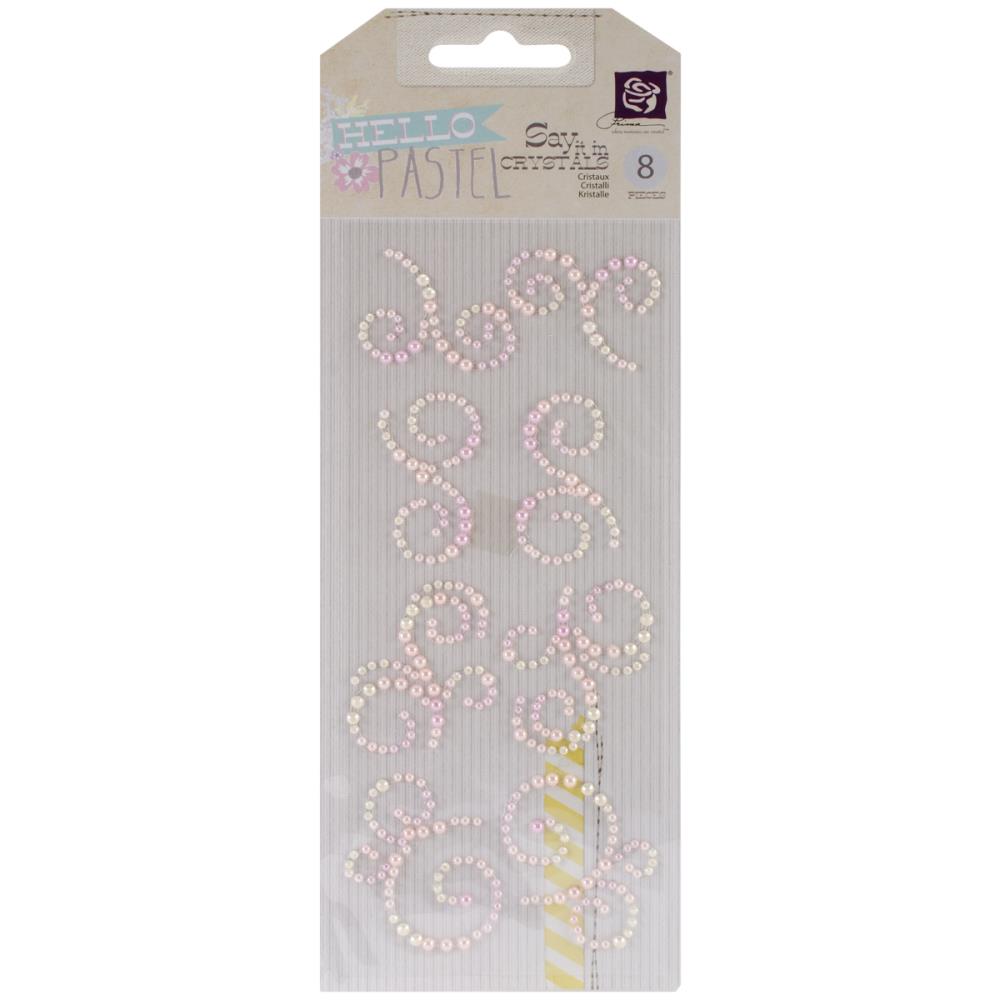 Hello Pastel Say It In Crystals Adhesive Gems
