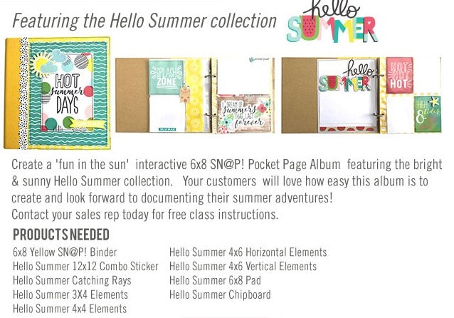 Hello Summer Album Kit