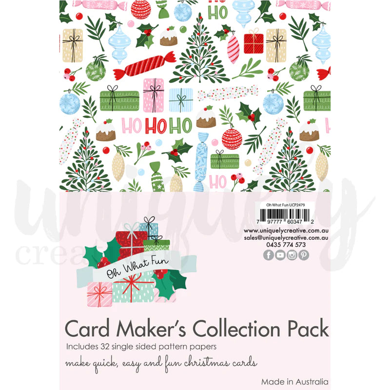 Uniquely Creative - Oh What Fun Card Maker's Collection Pack