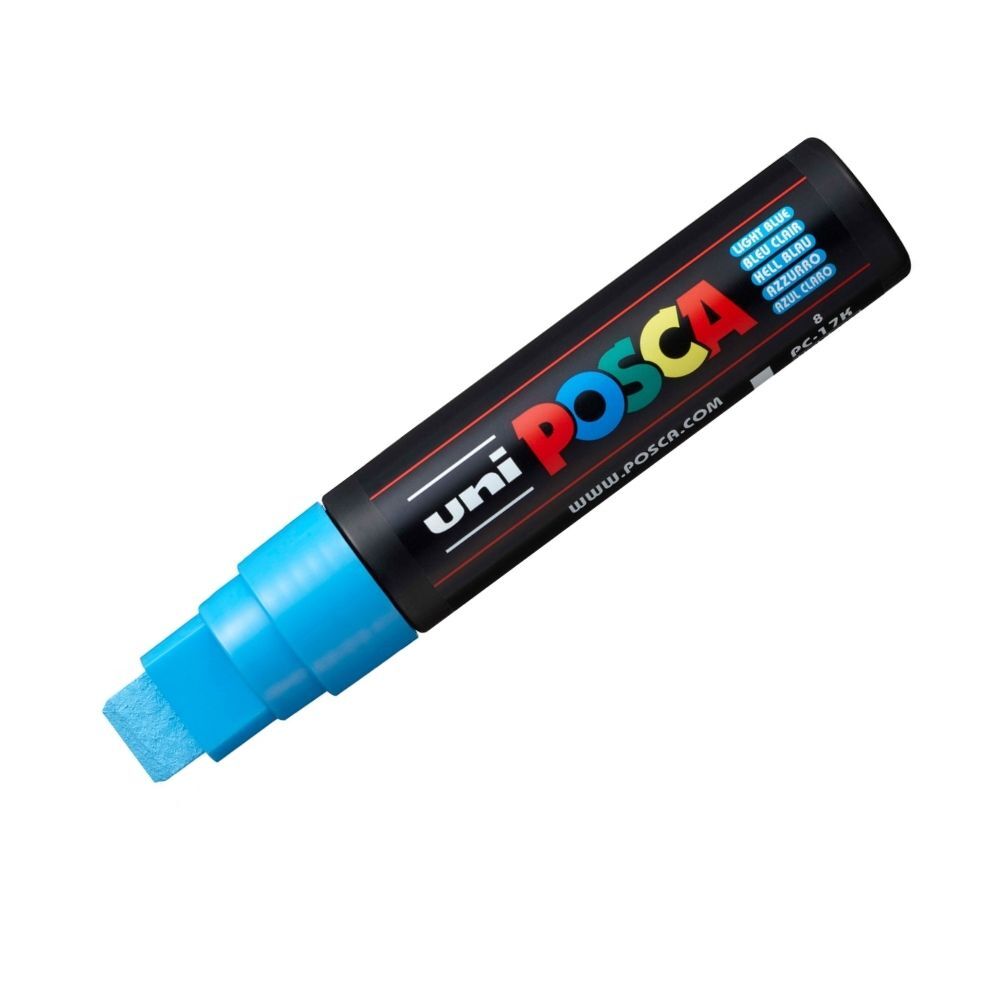 POSCA PC-17K Broad Tip 15mm Paint Marker - Light Blue