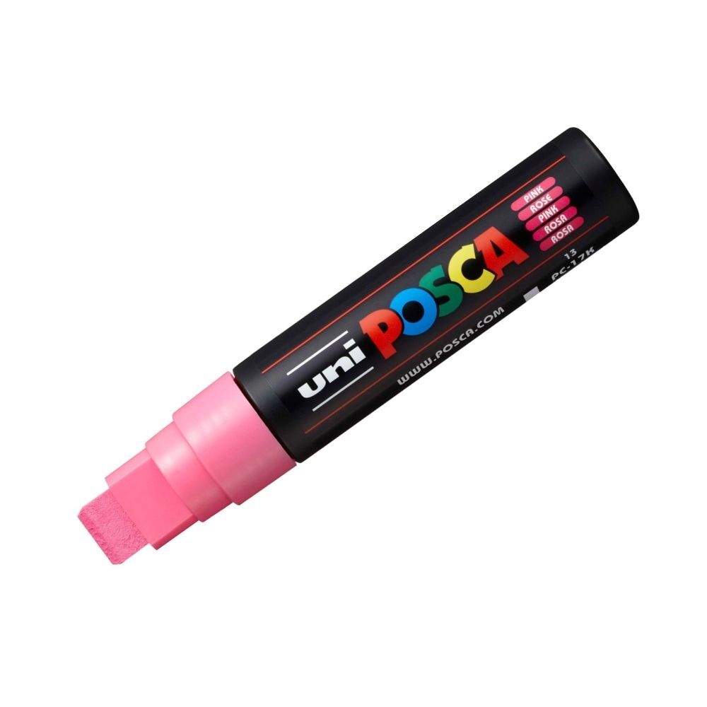 POSCA PC-17K Broad Tip 15mm Paint Marker - Pink