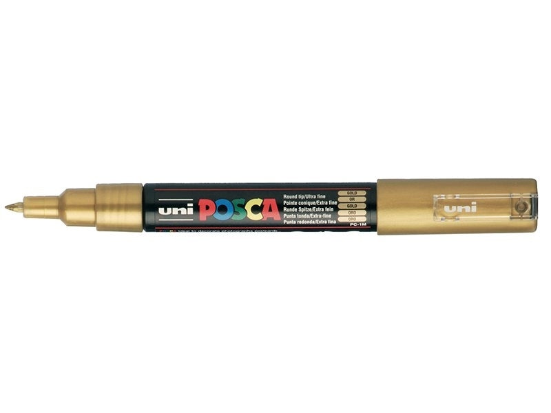 POSCA 1M Extra Fine Tip 0.7mm - Gold