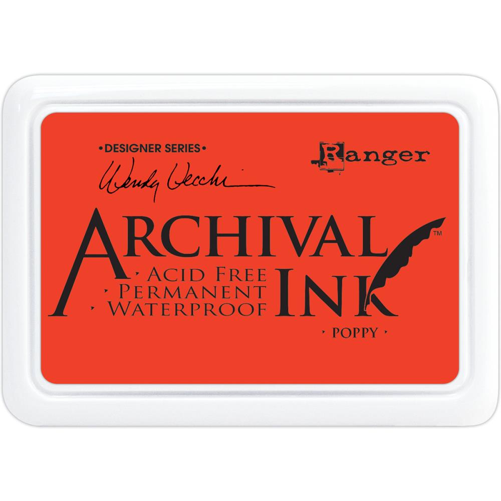 Ranger Archival Ink Pad - Poppy